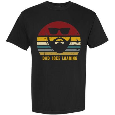 Vintage Dad Joke Loading Rad Jokes Funny Dads Gift Garment-Dyed Heavyweight T-Shirt