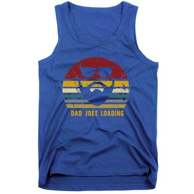 Vintage Dad Joke Loading Rad Jokes Funny Dads Gift Tank Top