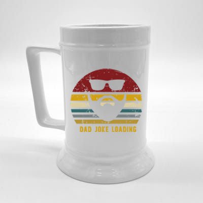 Vintage Dad Joke Loading Rad Jokes Funny Dads Gift Beer Stein