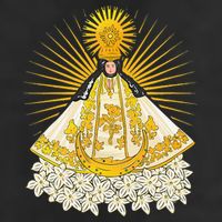 Virgen de Juquila Oaxaca, Mexico Adult Drive Performance Visor