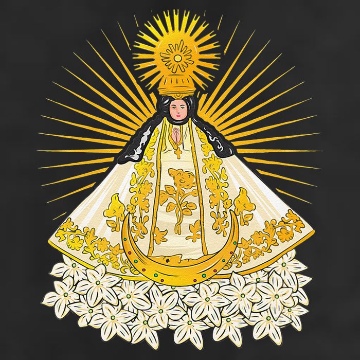 Virgen de Juquila Oaxaca, Mexico Adult Drive Performance Visor
