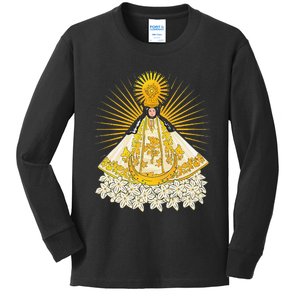 Virgen de Juquila Oaxaca, Mexico Kids Long Sleeve Shirt