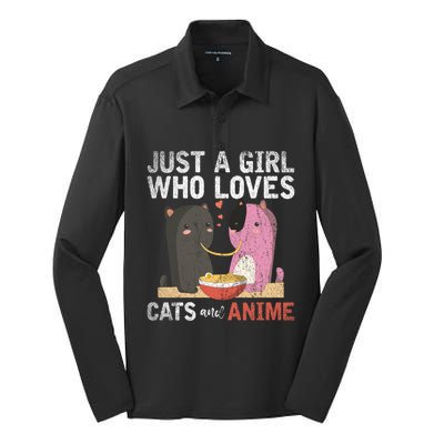 Valentines Day Kawaii Animal Pet Parent Ra Cat Anime Cute Gift Silk Touch Performance Long Sleeve Polo