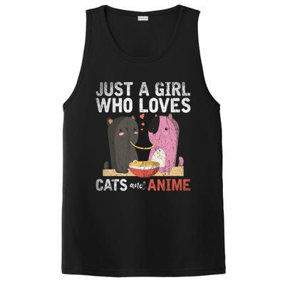 Valentines Day Kawaii Animal Pet Parent Ra Cat Anime Cute Gift PosiCharge Competitor Tank