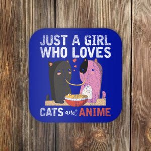 Valentines Day Kawaii Animal Pet Parent Ra Cat Anime Cute Gift Coaster