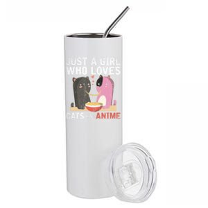 Valentines Day Kawaii Animal Pet Parent Ra Cat Anime Cute Gift Stainless Steel Tumbler