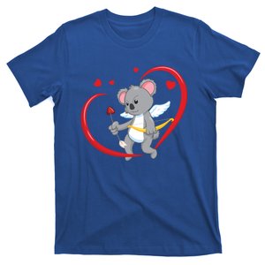 Valentines Day Koala Bear With Heart Arrow Cupid Koala Gift T-Shirt