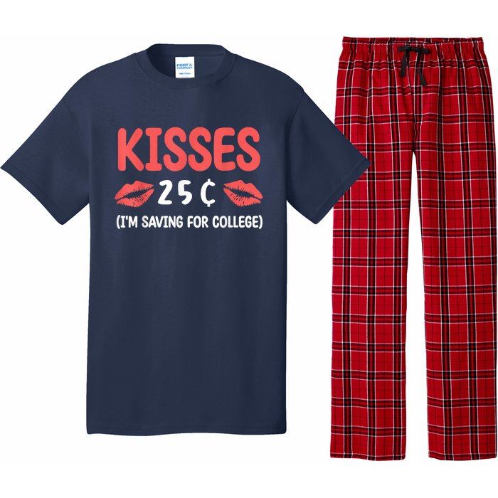 ValentineS Day Kisses 25 Cent IM Saving For College Pajama Set