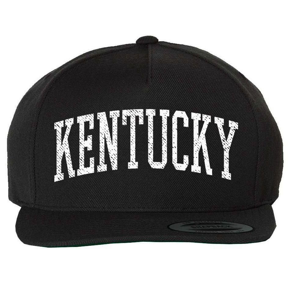 Varsity Distressed Kentucky Wool Snapback Cap