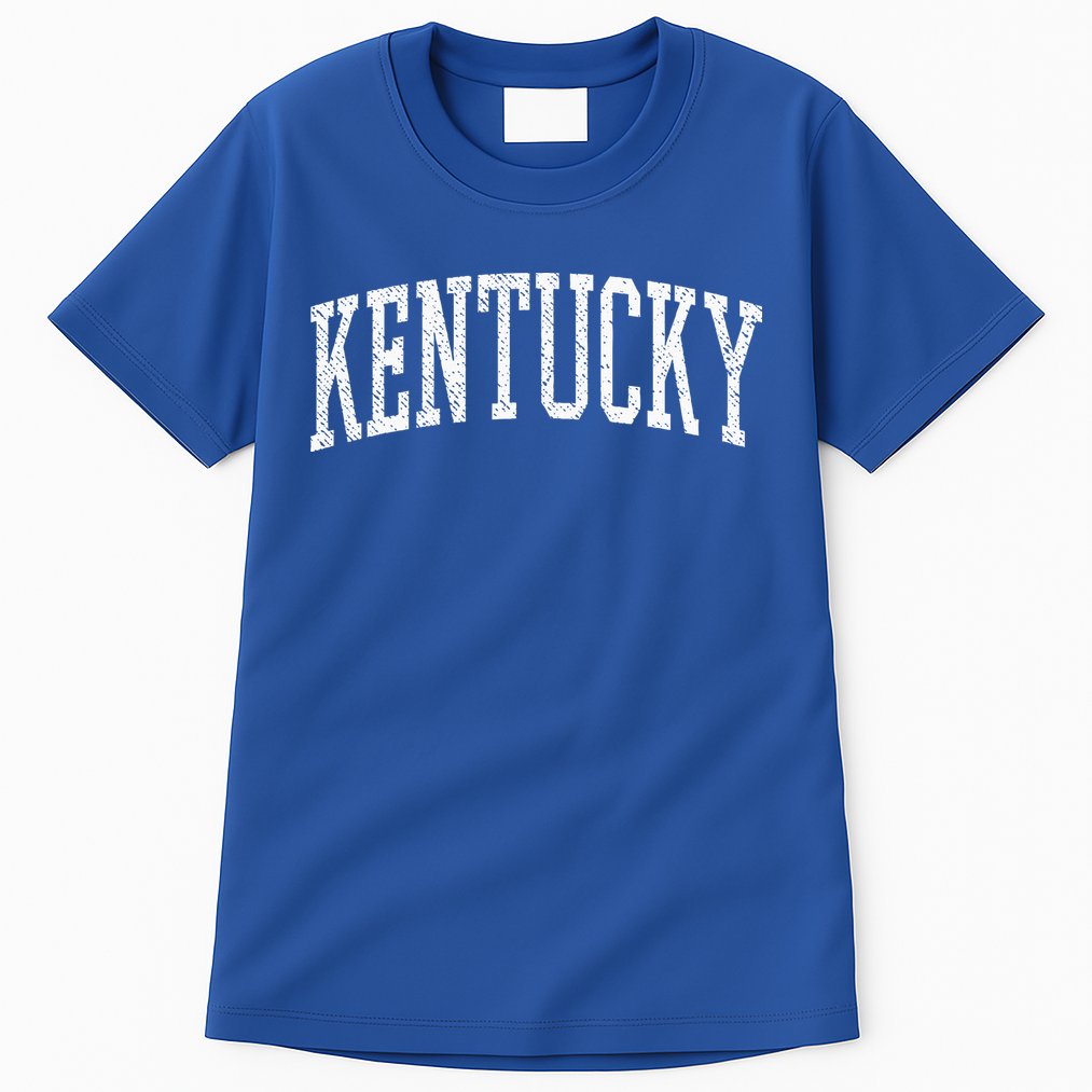 Varsity Distressed Kentucky Tall T-Shirt