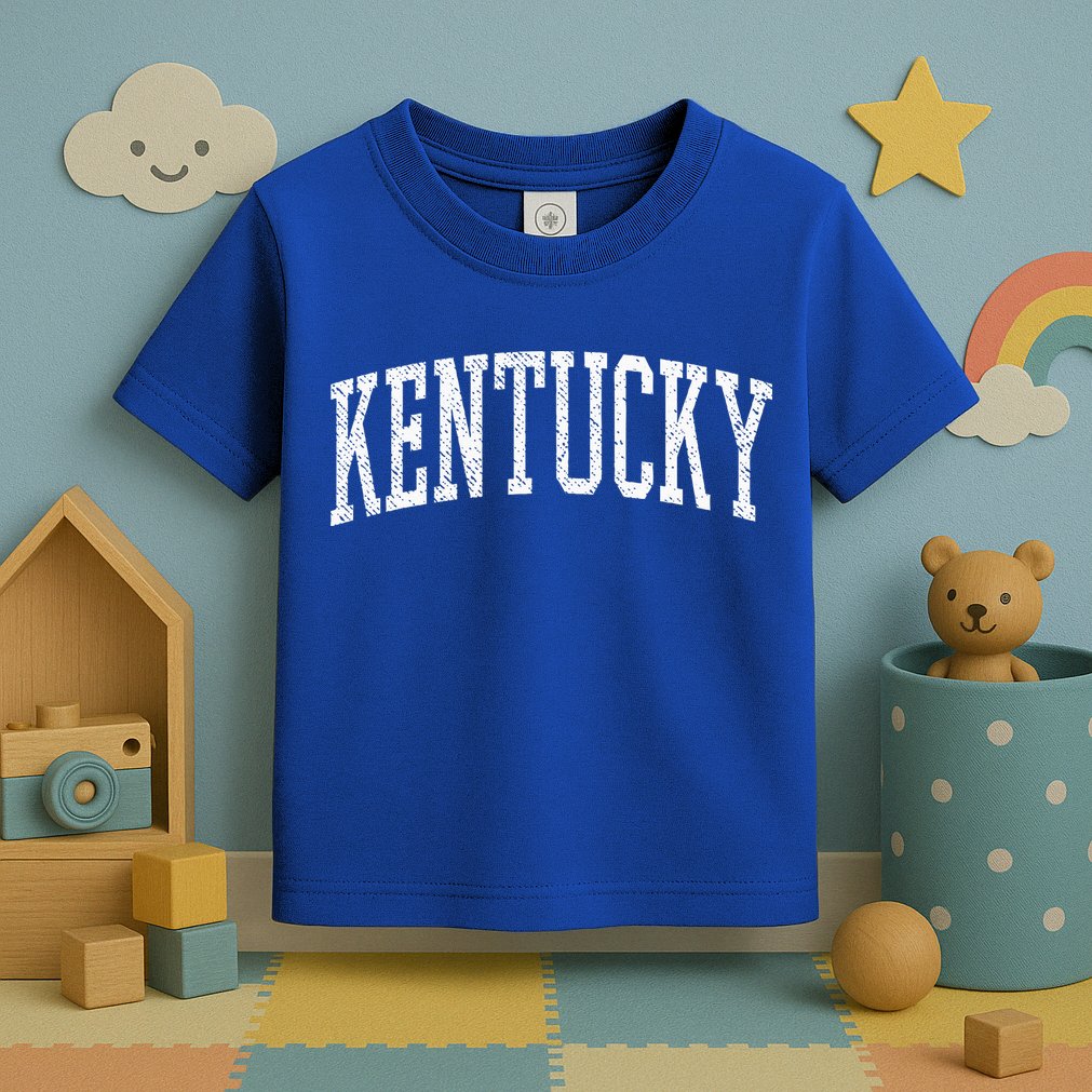 Varsity Distressed Kentucky Toddler T-Shirt