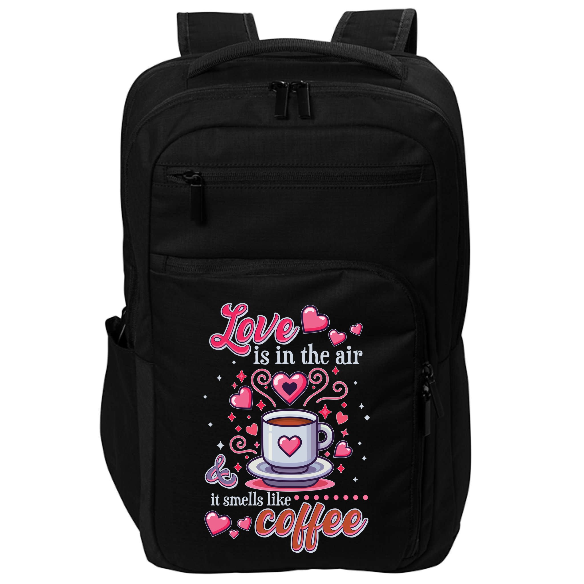 Valentines Day Love Is In The Air And It Smells Like Coffee Impact Tech Backpack