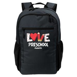 Valentines Day Love Preschool Squad Teacher Life Heart Gift Daily Commute Backpack