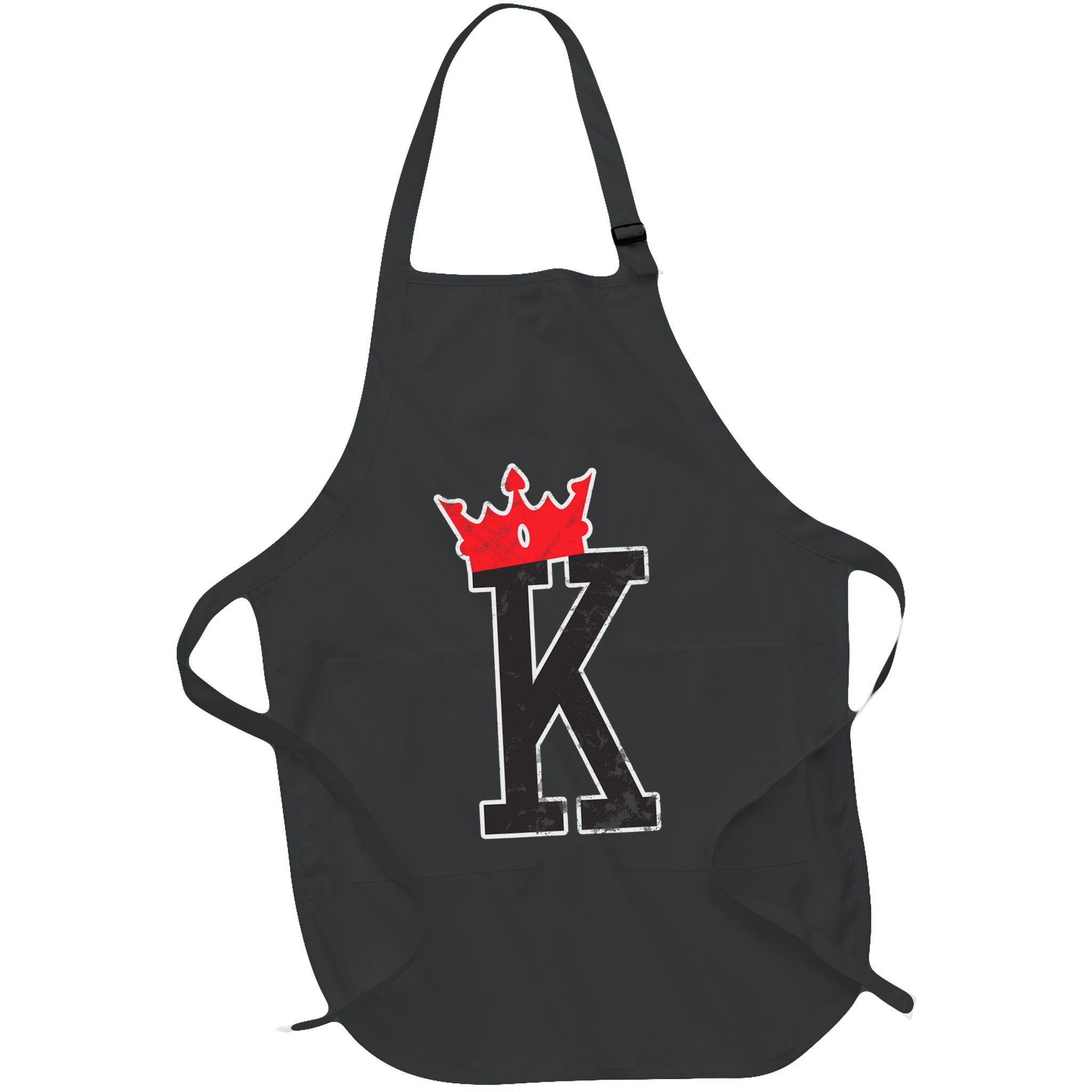 Vintage Distressed Look Playing Card Poker Apron