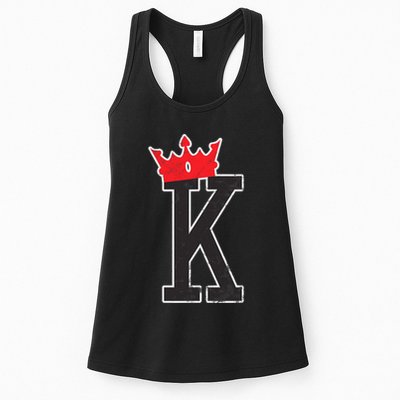Vintage Distressed Look Playing Card Poker Womens Tank Top