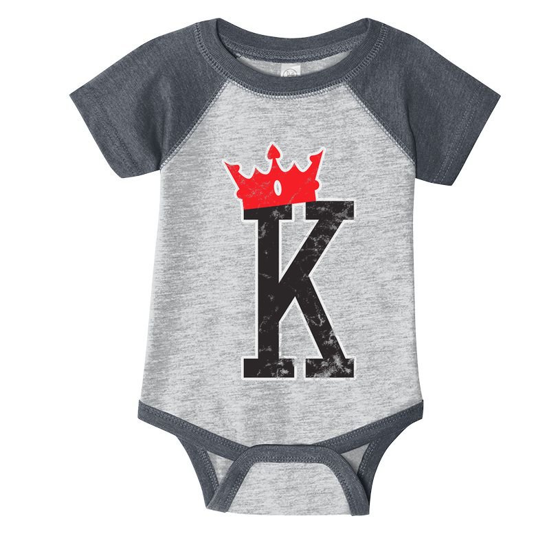 Vintage Distressed Look Playing Card Poker Infant Baby Jersey Bodysuit