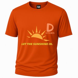 Vitamin D Let The Sunshine In Trendy Fun Attire Sun Gift Cooling Performance Crew T-Shirt