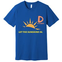 Vitamin D Let The Sunshine In Trendy Fun Attire Sun Gift Premium T-Shirt