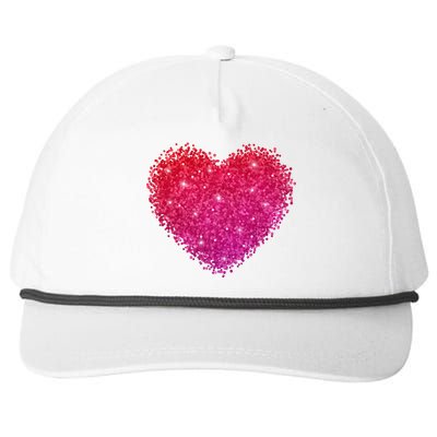 Valentines Day Love Heart Cute Romantic Gift Snapback Five-Panel Rope Hat