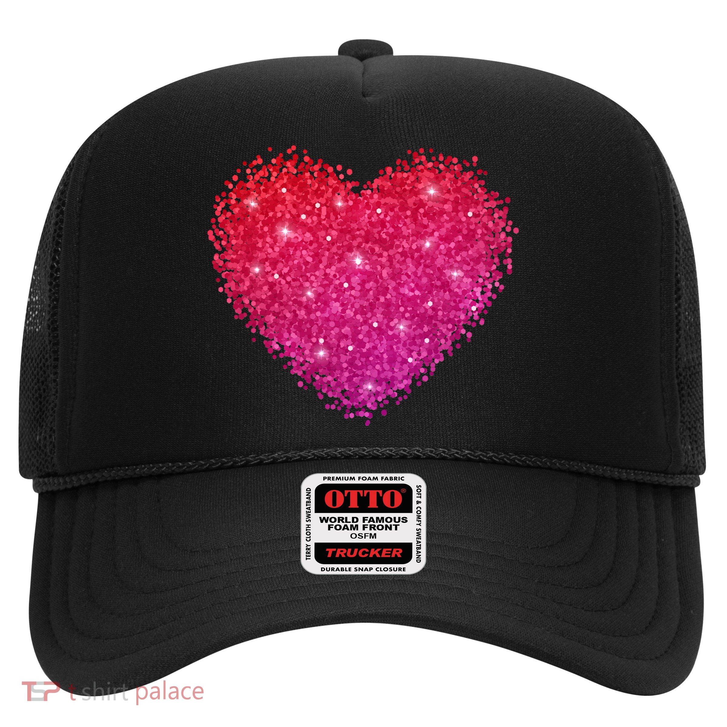 Valentines Day Love Heart Cute Romantic Gift Trucker Hat