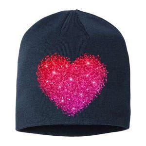 Valentines Day Love Heart Cute Romantic Gift Sustainable Beanie