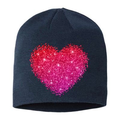 Valentines Day Love Heart Cute Romantic Gift Sustainable Beanie