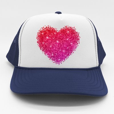 Valentines Day Love Heart Cute Romantic Gift Trucker Hat