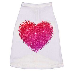 Valentines Day Love Heart Cute Romantic Gift Doggie Tank