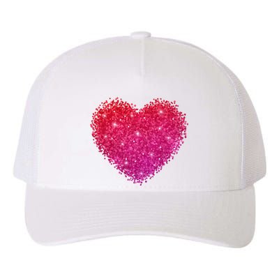 Valentines Day Love Heart Cute Romantic Gift Yupoong Adult 5-Panel Trucker Hat