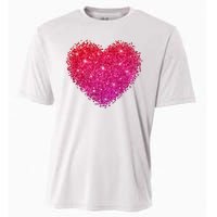 Valentines Day Love Heart Cute Romantic Gift Cooling Performance Crew T-Shirt