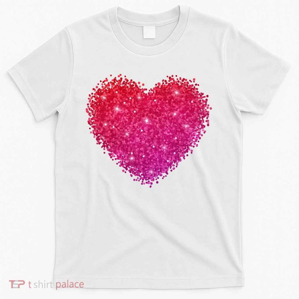 Valentines Day Love Heart Cute Romantic Gift T-Shirt