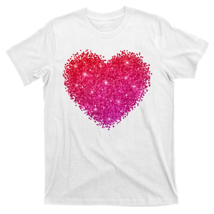 Valentines Day Love Heart Cute Romantic Gift T-Shirt