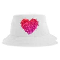 Valentines Day Love Heart Cute Romantic Gift Sustainable Bucket Hat