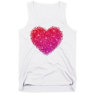 Valentines Day Love Heart Cute Romantic Gift Tank Top