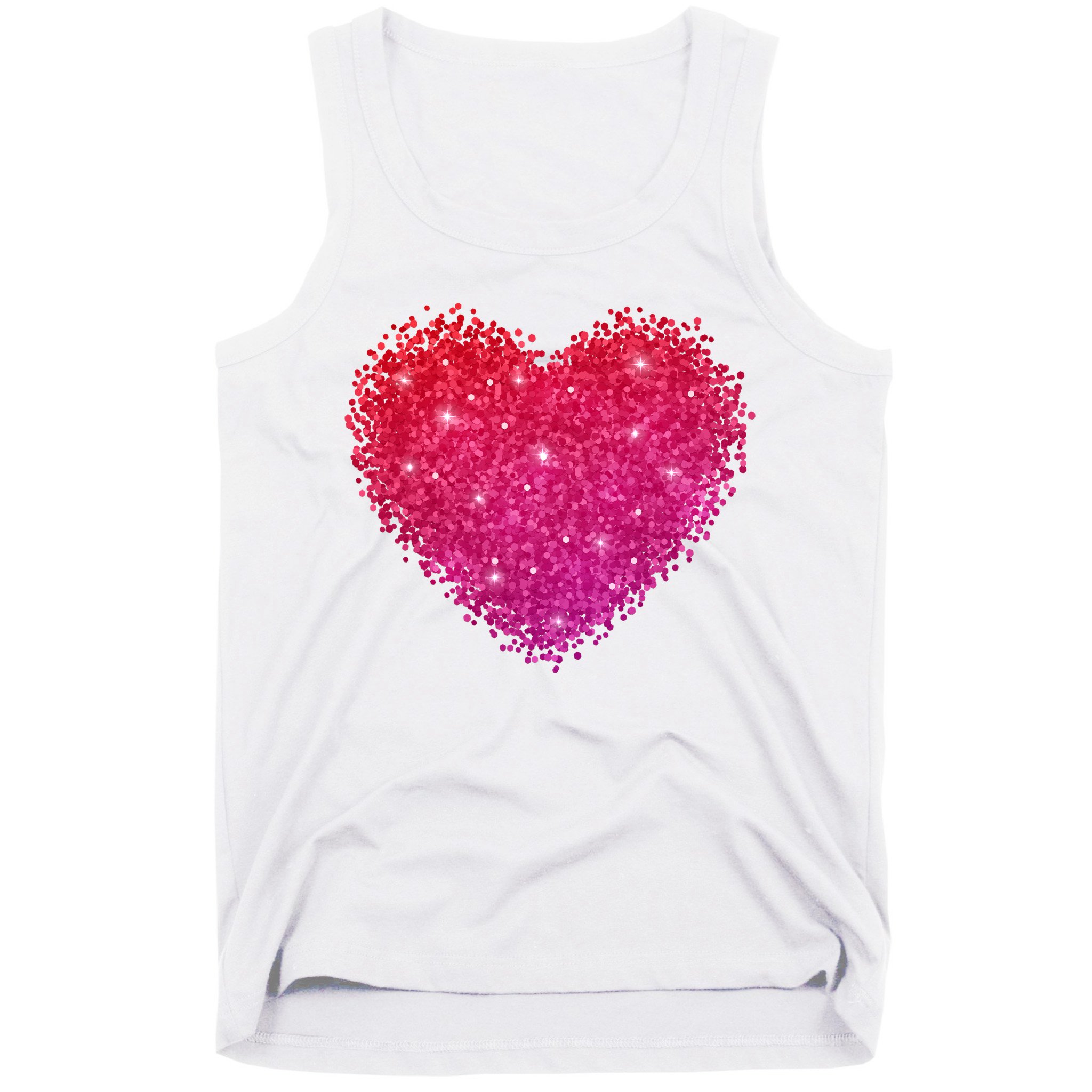 Valentines Day Love Heart Cute Romantic Gift Tank Top