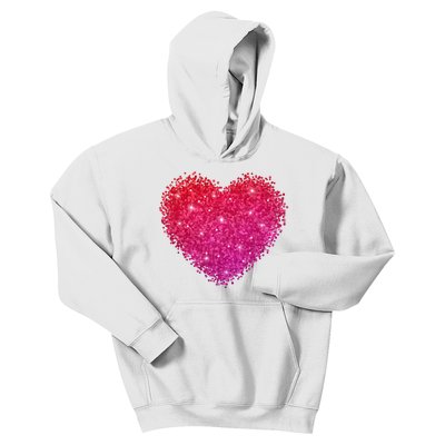 Valentines Day Love Heart Cute Romantic Gift Kids Hoodie