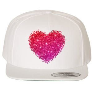 Valentines Day Love Heart Cute Romantic Gift Wool Snapback Cap