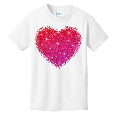 Valentines Day Love Heart Cute Romantic Gift Kids T-Shirt