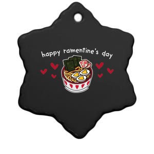 Valentine's Day Love Ra Noodle Soup Happy Ratine's Day Gift Ceramic Star Ornament