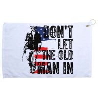 Vintage DonT Let The Old Man In Grommeted Golf Towel