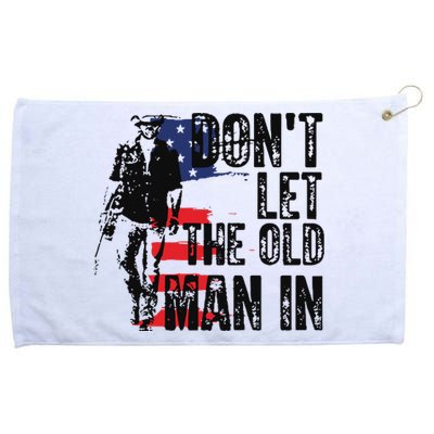 Vintage DonT Let The Old Man In Grommeted Golf Towel