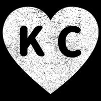 Vintage Distressed Love Kansas City KC Heart Print Backpack