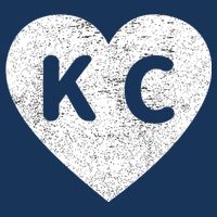 Vintage Distressed Love Kansas City KC Heart Print Doggie Tank