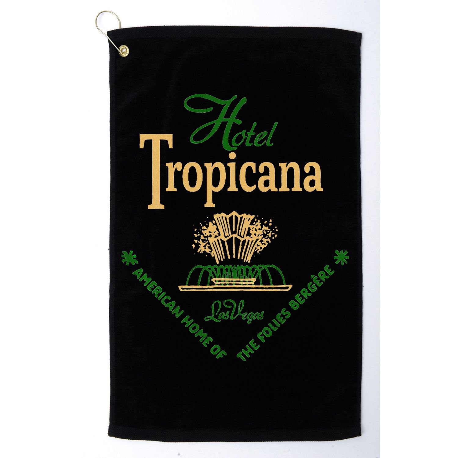 Vintage Design Las Vegas Hotel Tropicana For  Golf Towel