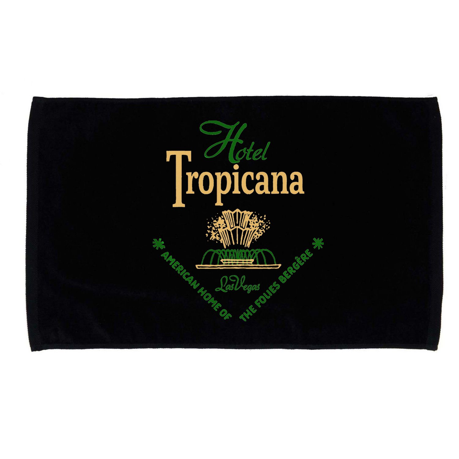 Vintage Design Las Vegas Hotel Tropicana For  Microfiber Hand Towel