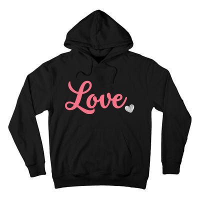 ValentineS Day Love Tall Hoodie