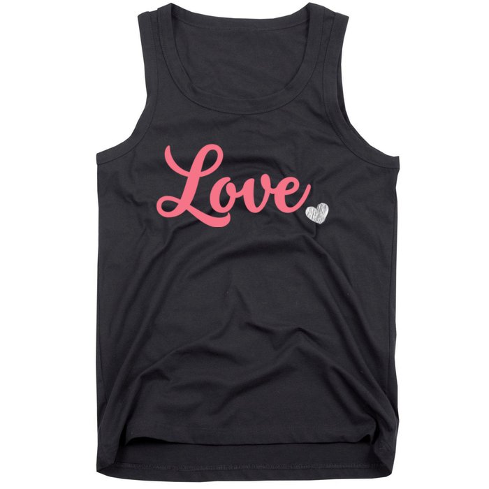 ValentineS Day Love Tank Top