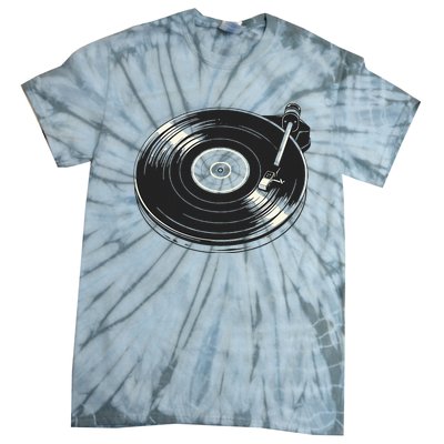 Vinyl Disc Lp Record Vinyl Tie-Dye T-Shirt