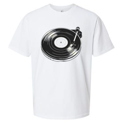 Vinyl Disc Lp Record Vinyl Sueded Cloud Jersey T-Shirt