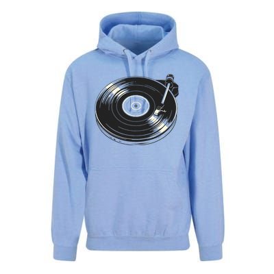 Vinyl Disc Lp Record Vinyl Unisex Surf Hoodie